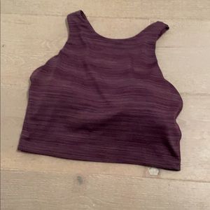 Athleta cropped tank top